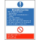 Brandinstructies 